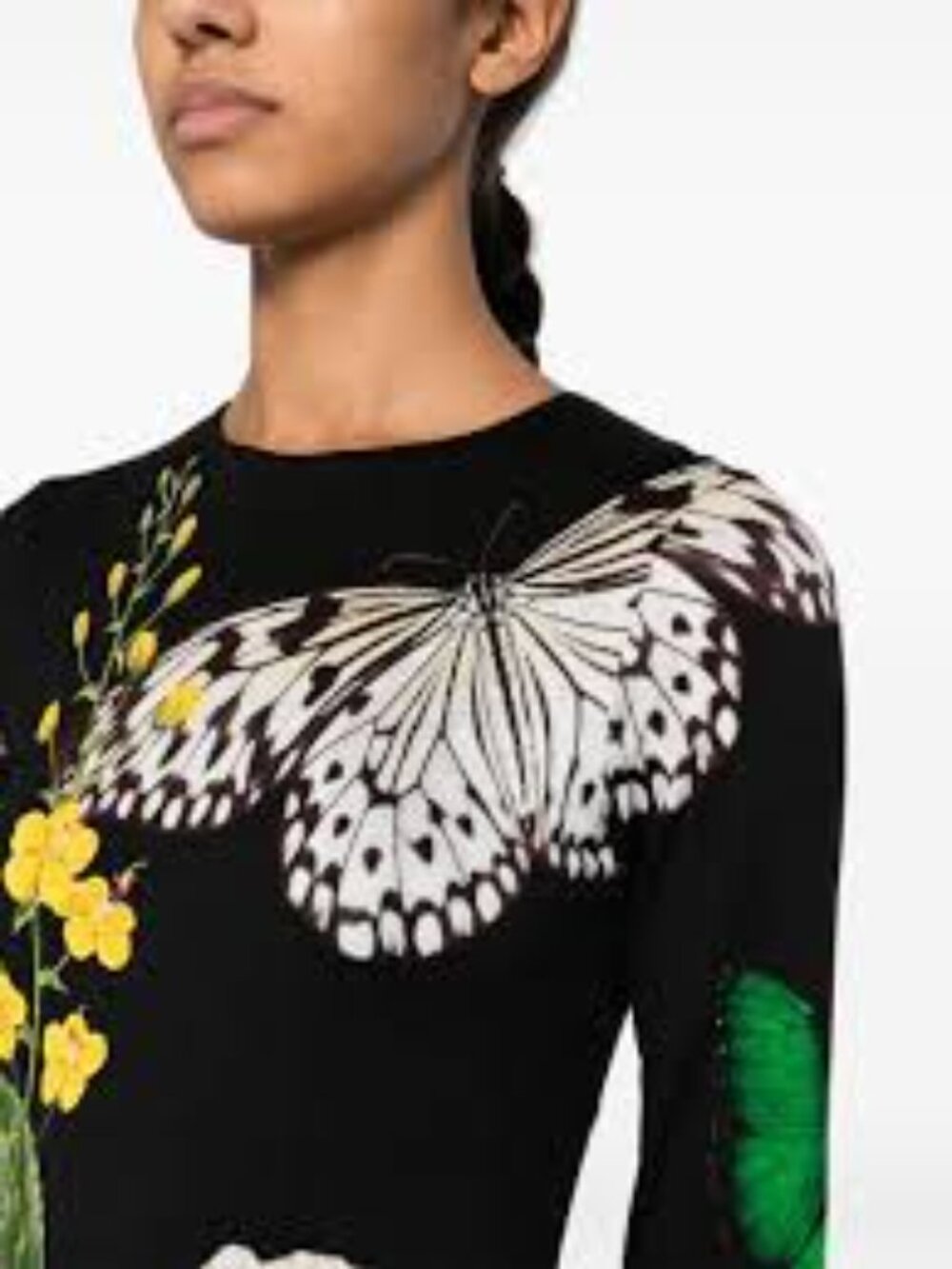 Alice And Olivia Dress/Delora butterfly flower - Picture 9 of 12